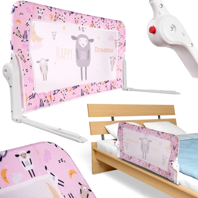 Beschermrek voor kinderbed 90 cm – Schaapje