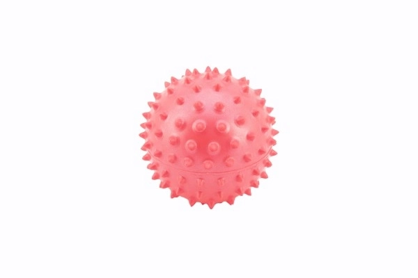 Anti-stress massagebal rubber 9 cm in zak