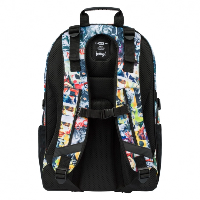 BAAGL Schoolrugzak Skate Batman Comics