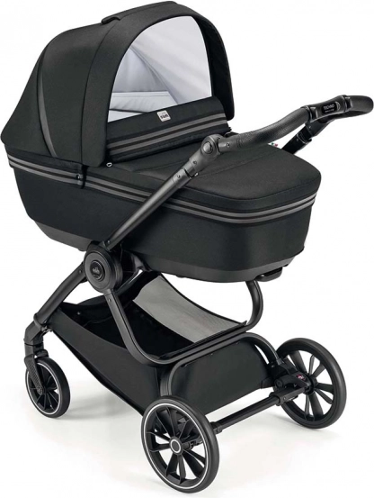 Kleurenset MILANO voor kinderwagen Techno, zwart