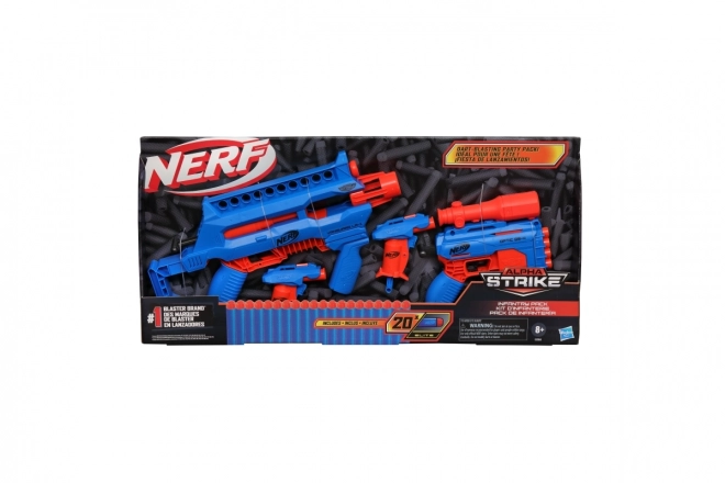 Nerf Alpha Strike Set van Blasters en Pijlen