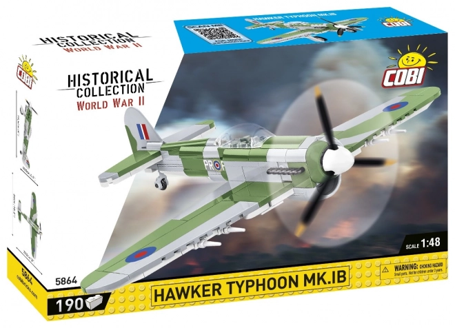 Bouwstenen Hawker Typhoon Mk.1B