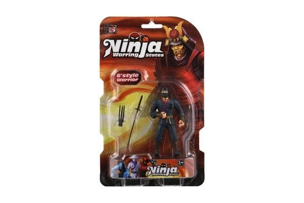 Ninja-figuur met accessoires 10 cm