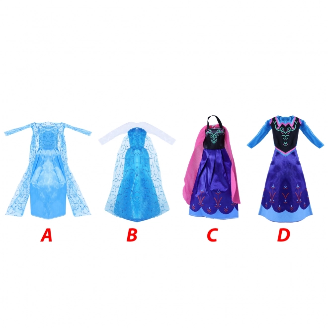 Kleding voor poppen winterkoninkrijk
