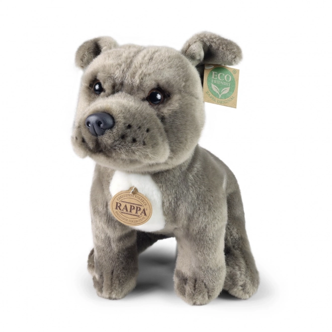 Pluche hond Staffordshire bullterriër 30cm ECO-VRIENDELIJK