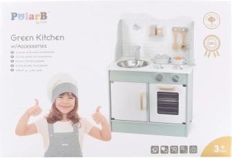VIGA PolarB houten keuken met accessoires Eco Green