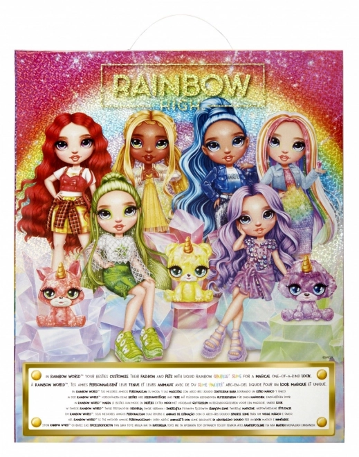 Rainbow High Fashion pop met huisdier - Jade Hunter