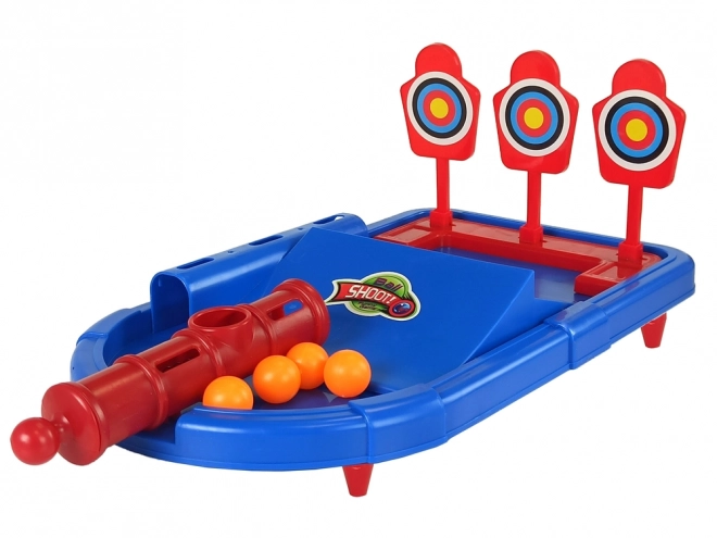 Set van Arcadegames 4 in 1 Basketbal Voetbal, Schild, Bowlingkegel Lanceerder