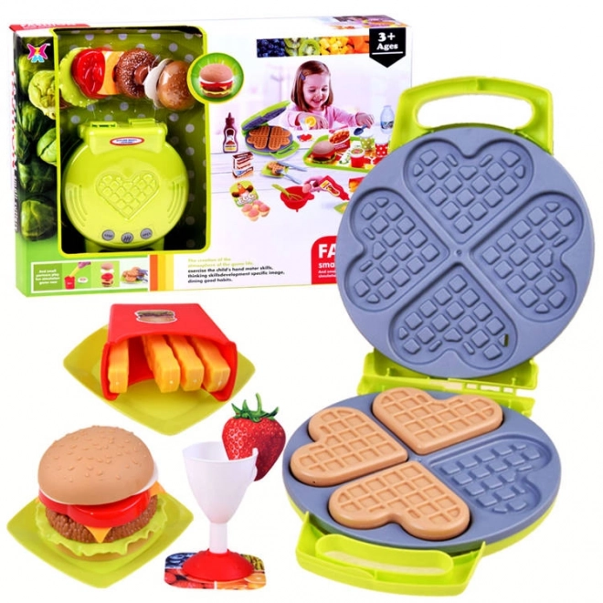 Kinderkeuken set met wafels en accessoires