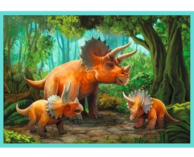 Puzzel Ontmoet de Dinosauriërs