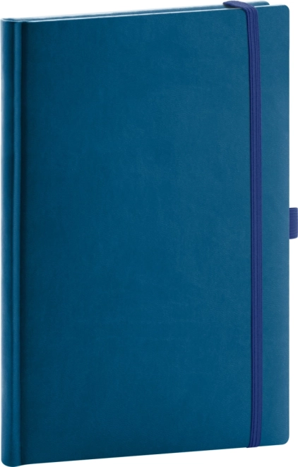 Elegante Blauw Gestippelde Notitieboek