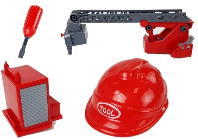 Set DIY Brandweerwagen 2-in-1 met Verwisselbare Krik