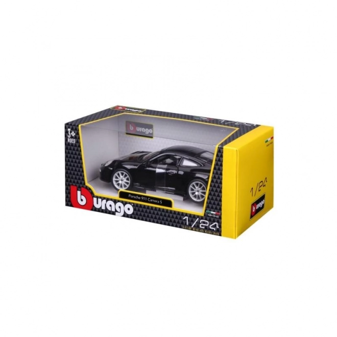 Modelauto Porsche 911 Carrera S zwart