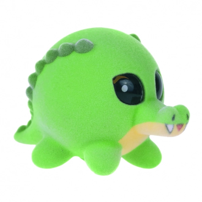 Groene pluchen krokodillenspeeltje Flockies