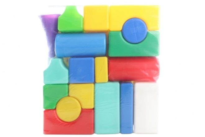 Set van kunststof blokken 18 stuks