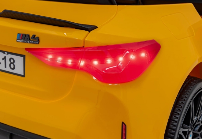 BMW M4 Witte Voertuig – Gele