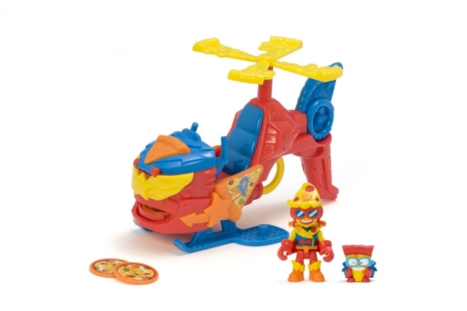SuperThings Pizzacopter met schijfwerper