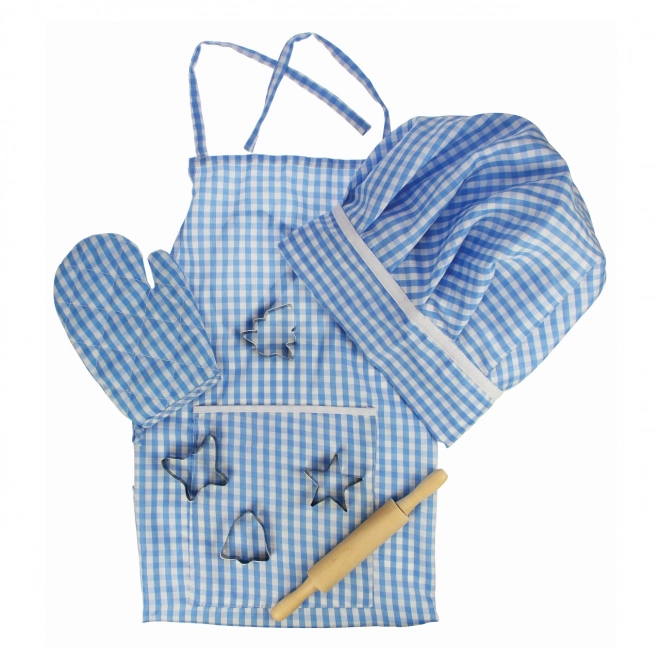 Bigjigs Toys Blauw Set Chef-Kok