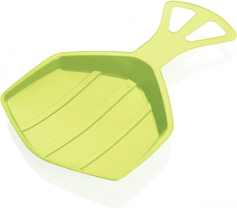 Plastic sled Pedro voor kinderen – Limoen