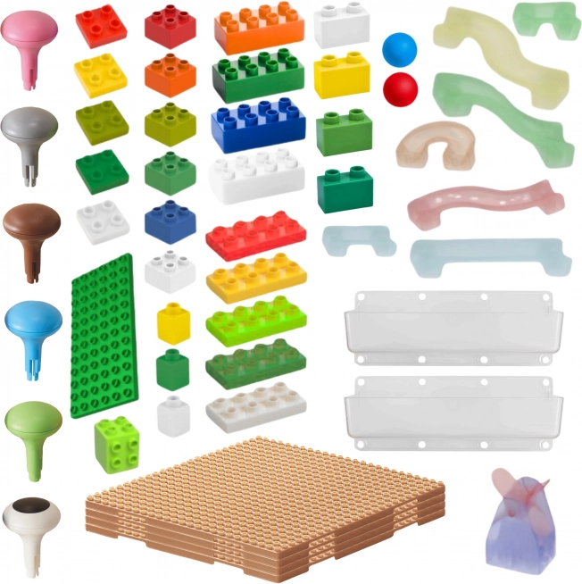 Masterkidz Houten STEM Bord Vrijstaand met Accessoires