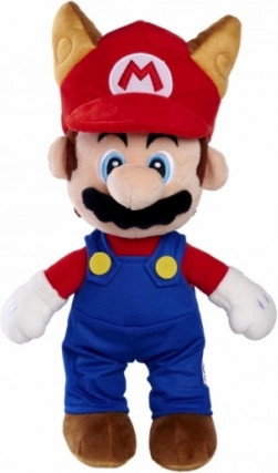 Pluche Super Mario Raccoon Mario 30 cm