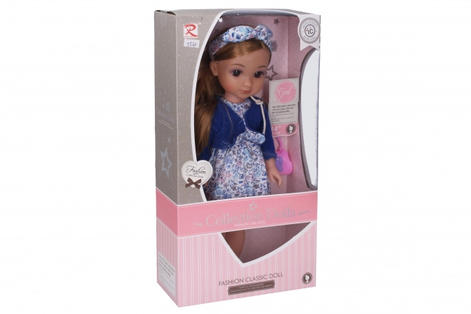 Pop met sjaaltje 35 cm