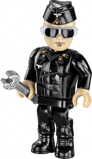 Minifiguur van bemanningslid en verzamelaccessoires