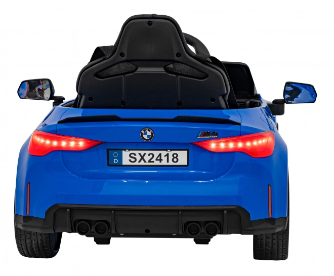 BMW M4 Witte Voertuig – Blauw