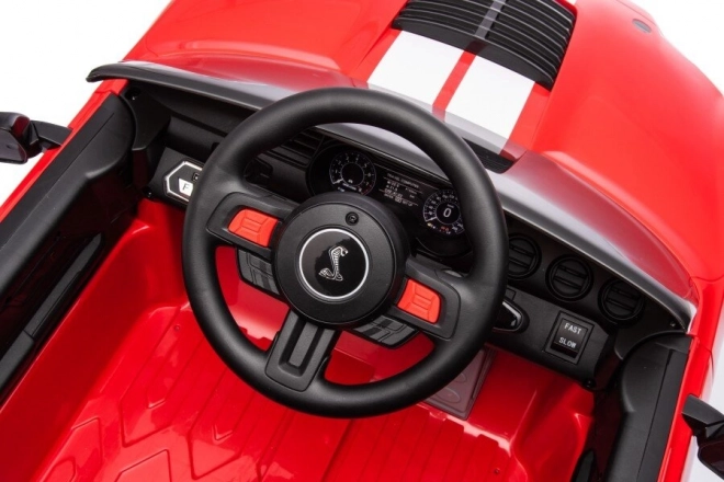 Ford Mustang GT500 Shelby op batterijen
