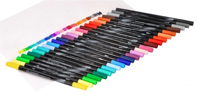 Dubbelzijdige markers Next Gen 24 kleuren