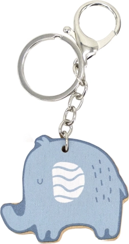 VIGA PolarB houten sleutelhanger olifant