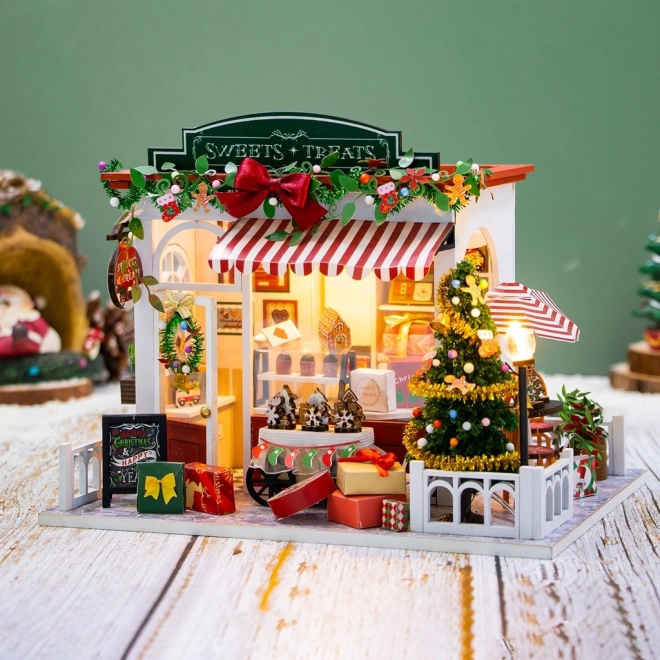 2Kids Toys miniatuur huisje kerstbanketbakkerij
