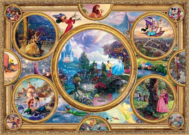 Puzzel Disney collage 2000 stukjes