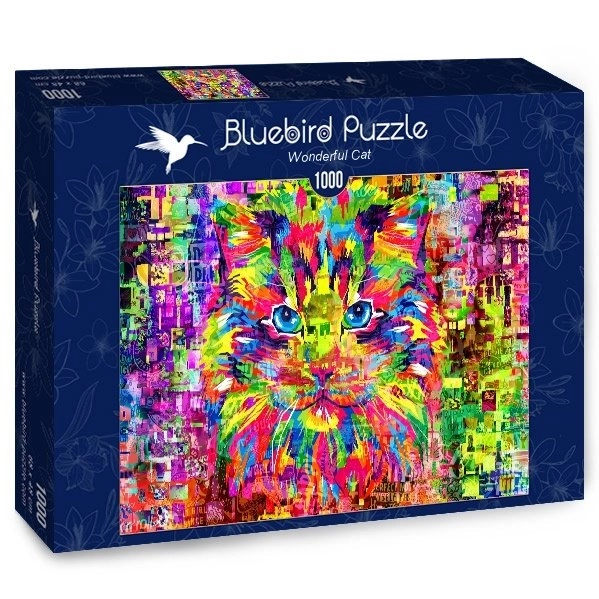 Puzzel Geweldige Kat 1000 stukjes
