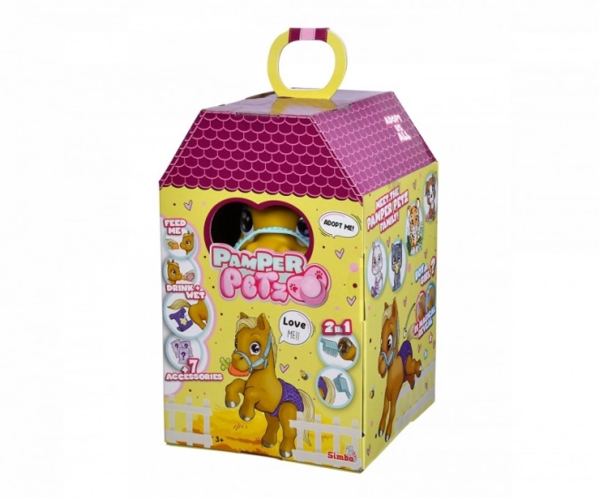 Pamper Petz Pony met luiertaart