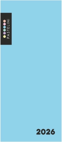 Maandagenda blauw PASTELINI