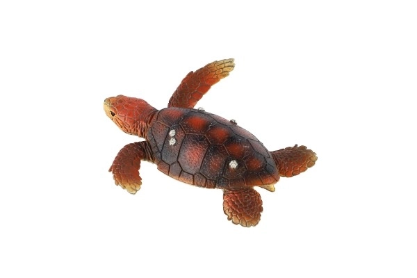 Gewone karetschildpad plastic figuur 8 cm