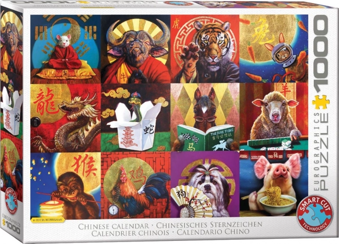 Puzzel Chinese kalender 1000 stukken