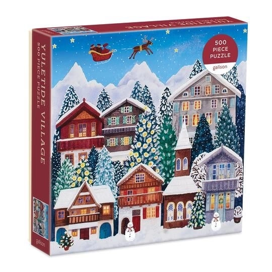Puzzel kerstdorp 500 stukjes