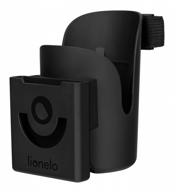 LIONELO Universele kinderwagenhouder 2-in-1 - zwart