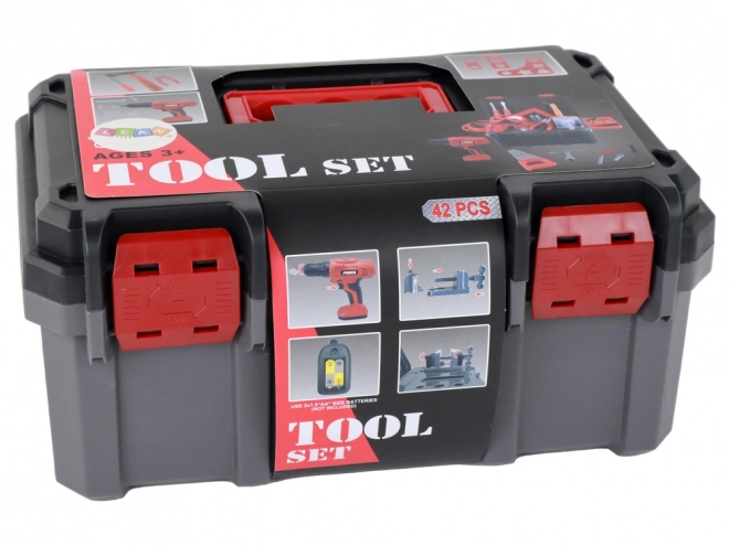 Set Kleine Doe-Het-Zelver in Koffer met Gereedschap 42 stuks
