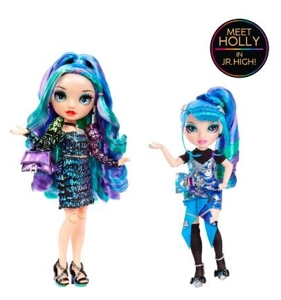 Pop Holly De Vious uit de speciale editie Rainbow High Jr. High