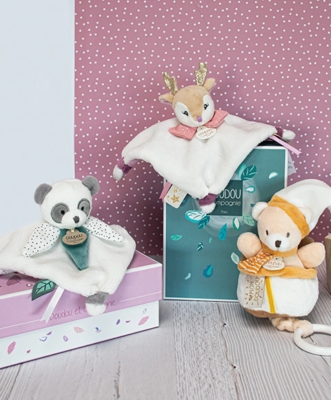 Knuffeldoekje Muzikale pluchen speeltje 20 cm