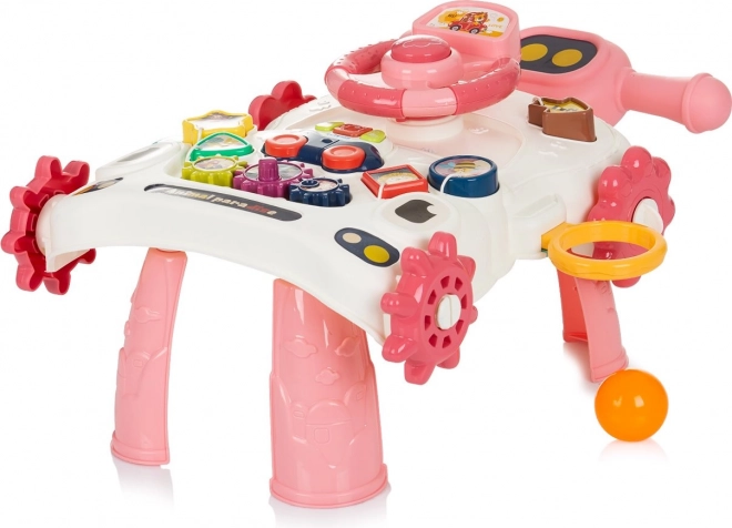 Chipolino Interactieve Looptrainer 3-in-1 Auto Roze