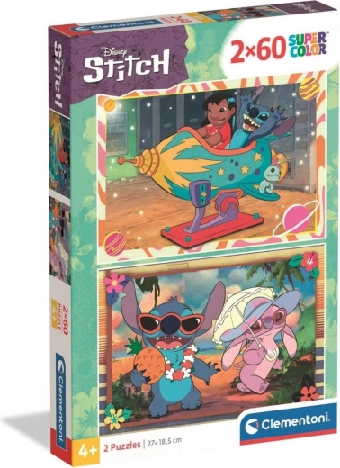 Puzzle Stitch - Hawaï Plezier 2x60 stukjes