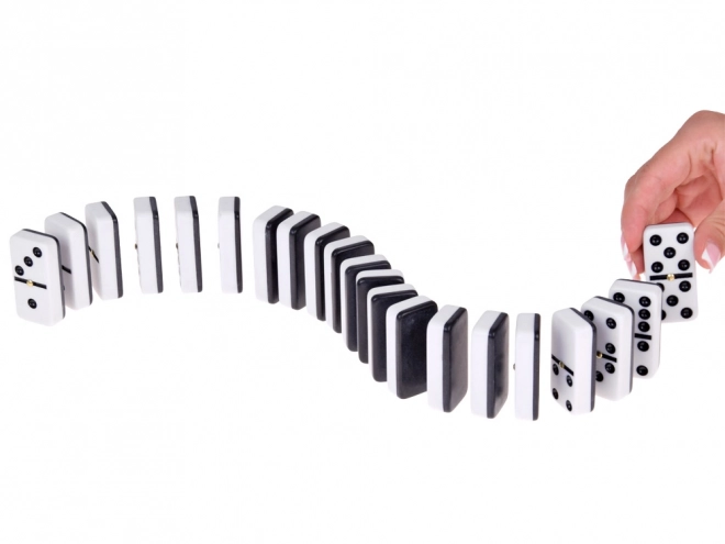 Logisch spel Domino voor kinderen en volwassenen