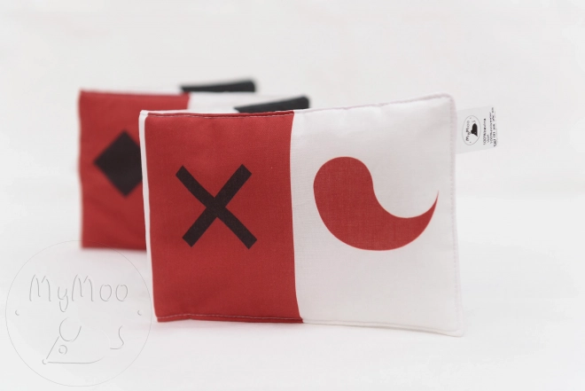 MyMoo Textiel leporello contrastrijk
