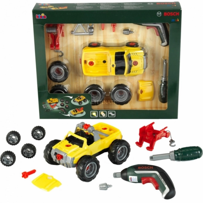 Theo Klein 8696 Bouwset 3-in-1 auto met schroevendraaier