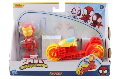 Marvel Spidey en zijn vrienden - Iron Man met motor
