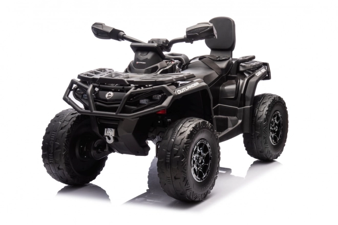 Elektrische kinderquad Can Am Outlander met afstandsbediening zwart